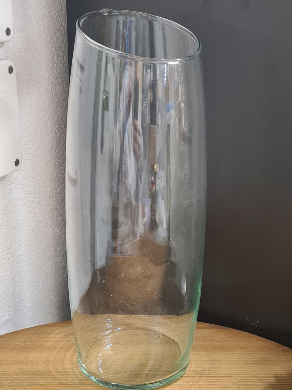 Vasi & Recipienti: Glas Vase 24.5/22.5 cm – Usato da Amriswil venduto da kleindeko 1