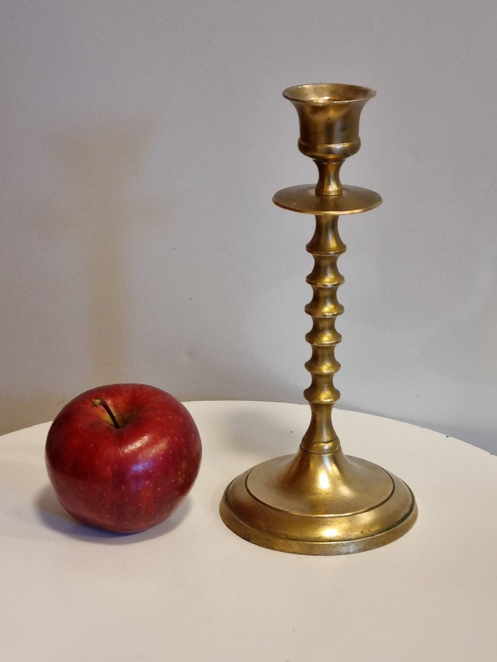 Portacandele: Vintage Kerzenständer aus Messing, 18 cm – Usato da Scharnachtal venduto da devin03