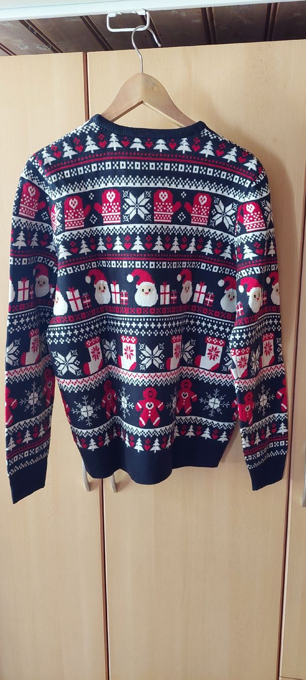 Maglioni & Felpe: Weihnachtspullover ugly christmas blau rot Grösse M  – Usato da Schmidrüti venduto da Novemberchind 2