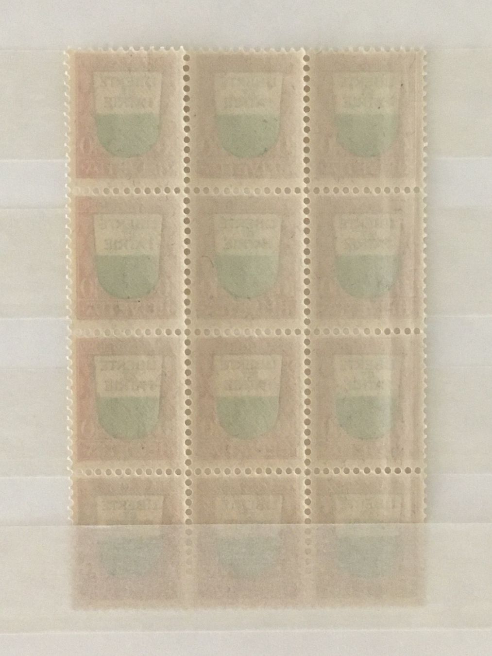 Alle Briefmarken: Pro Patria 1919 10Rp 12erblock – Neu (gemäss Beschreibung) aus zürich von Cf8000 1