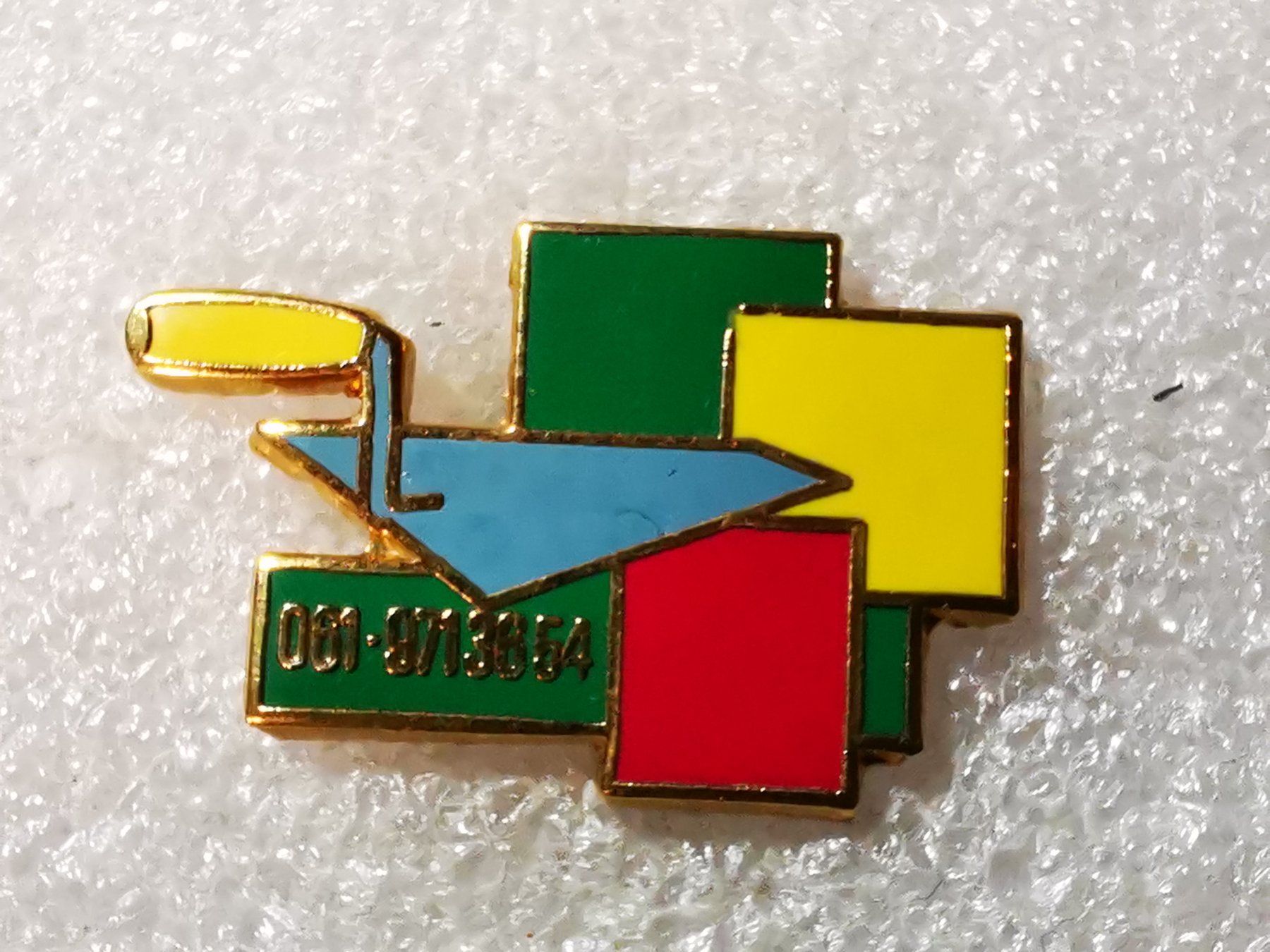 Placchette & Badge: Ansteckpin 60: Maurer – Usato da Oppligen venduto da Pin-Fall-Shop