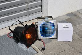 Par 56 300 Watt Spot 8 Stk. silber und 2 Stk. schwarz