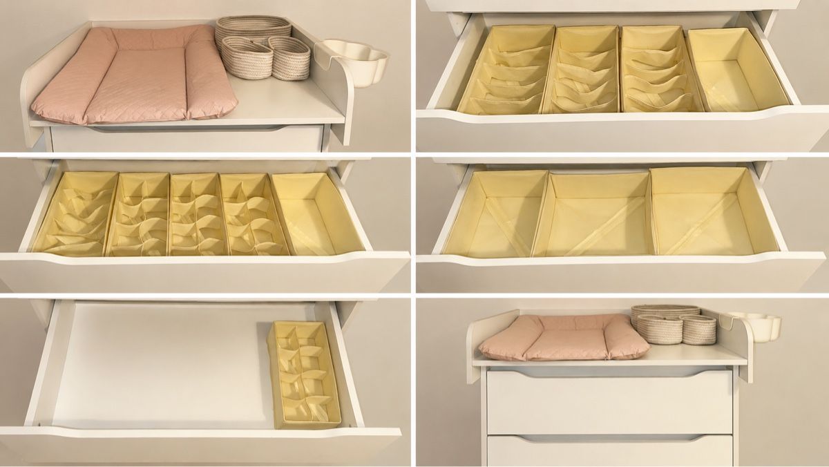 Fasciatoi & Accessori: Wickeltisch mit Schubladen & Organizer – Usato da Umiken venduto da yaz_7gmn 1