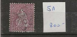 timbre référence 51 SBK Fr. 800.--
