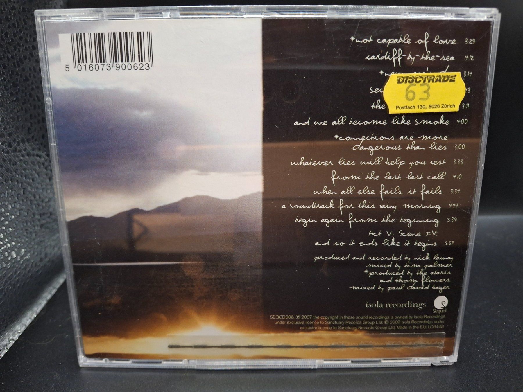 CDs: The Ataris – Welcome The Night – Gebraucht aus St.Gallen von CD_jalamusic 1