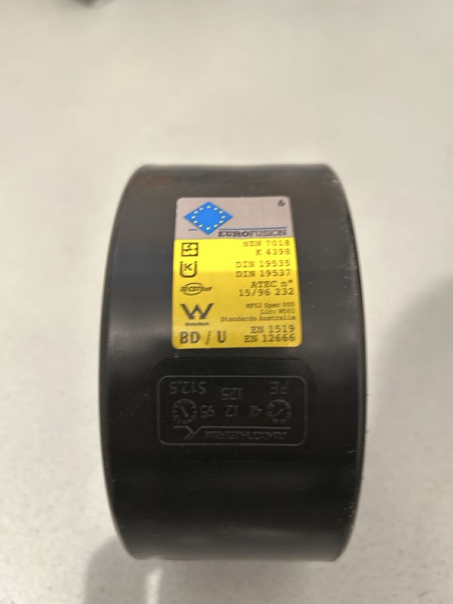 Sanitari: 9 Schweissmuffen PE 125 – Nuovo (secondo la descrizione) da Kloten venduto da jut_8nfb 1