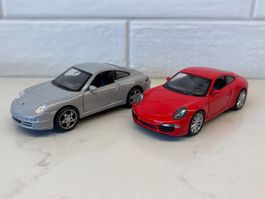 Welly 2 Porsche 911 1/36