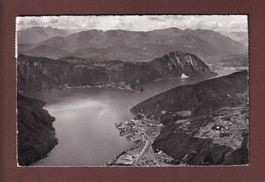LAGO DI LUGANO visto dal Monte Generoso - 1958