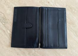 Lederetui schwarz ✔️ 11x16.5cm