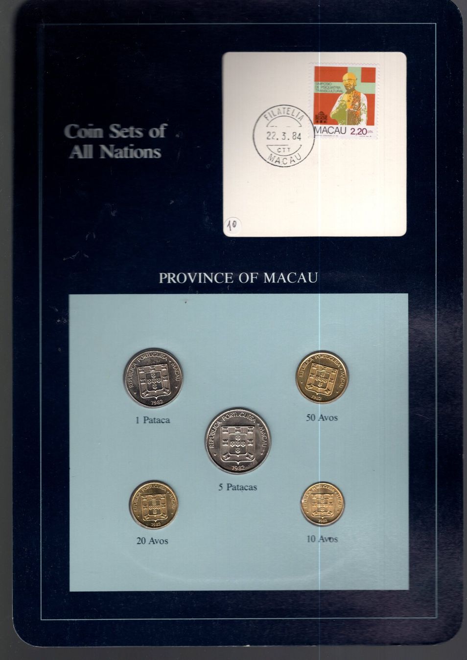 Tutti le monete: Macao coins set UNC – Nuovo (secondo la descrizione) da Leibstadt venduto da baroc333