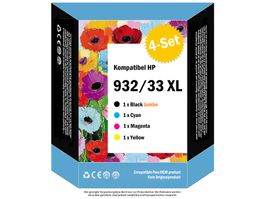 HP-932 XL 933 XL – Komp. Drucker-Patronen Tinte, 3475 Seiten