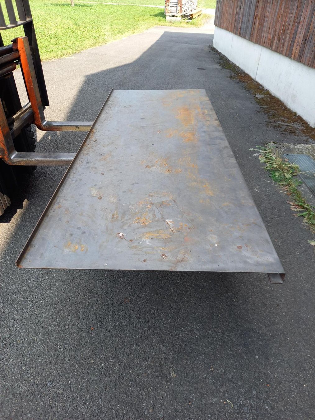 Piatti di portata: Stahlblech/Stahlplatte 4mm – Usato da Brunnen venduto da buehrer11