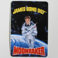 Exklusiver Schweizer James Bond 007 Aufkleber / Sticker 1979
