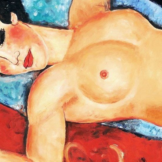 Reproduktionen & Neuware: Amedeo Modigliani - Akt mit Kissen – Neu (gemäss Beschreibung) aus Larnaca von KunstDepot24 5