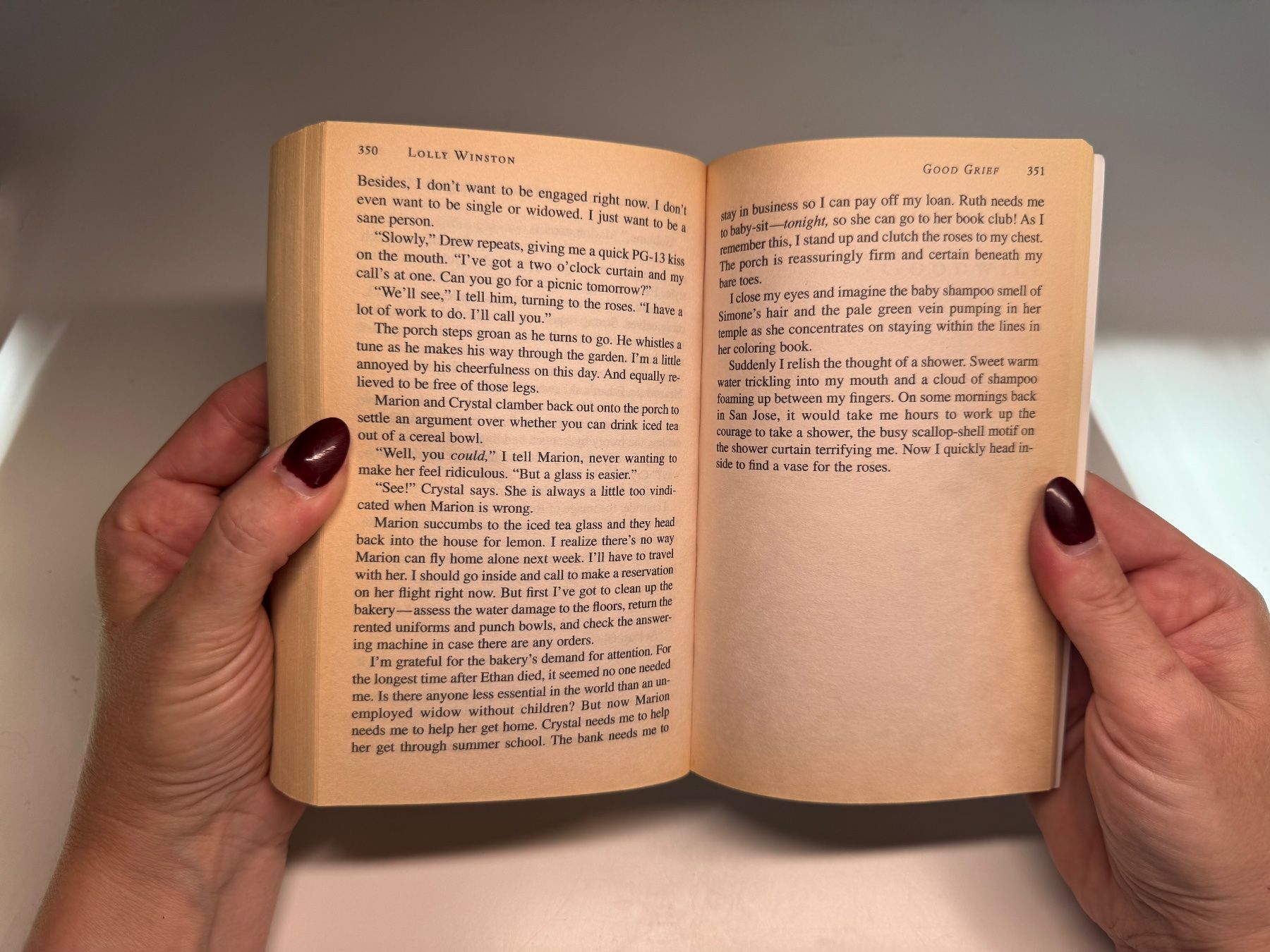Libri: NOVEL: Lolly Winston, Good Grief – Usato da Grosswangen venduto da English_books 8