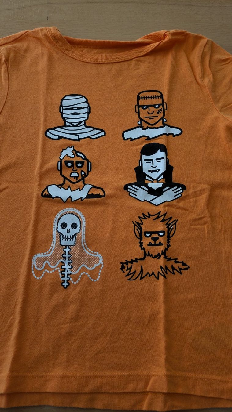 Gap Camicie, T-shirt & Polo: GAP HalloweenT-Shirt - 122/128 – Usato da Staufen venduto da Fleby84 1