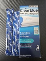 2 tests de grossesse Clearblue neufs et scellés – péremption