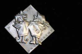 Basler Fasnachtsplakette 1997 Silber
