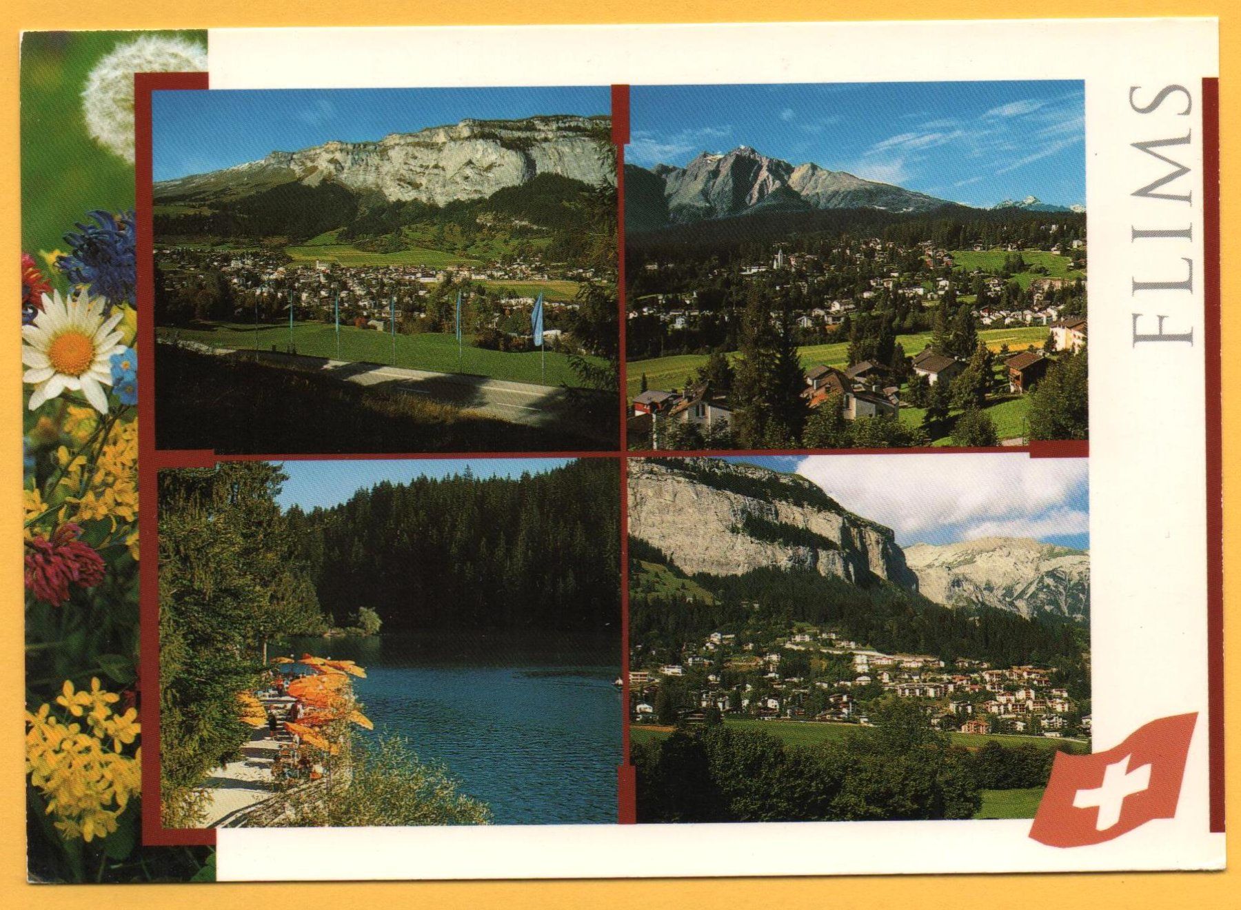 Cartoline postali: 4-Bild-AK FLIMS – Usato da Jona venduto da philajona