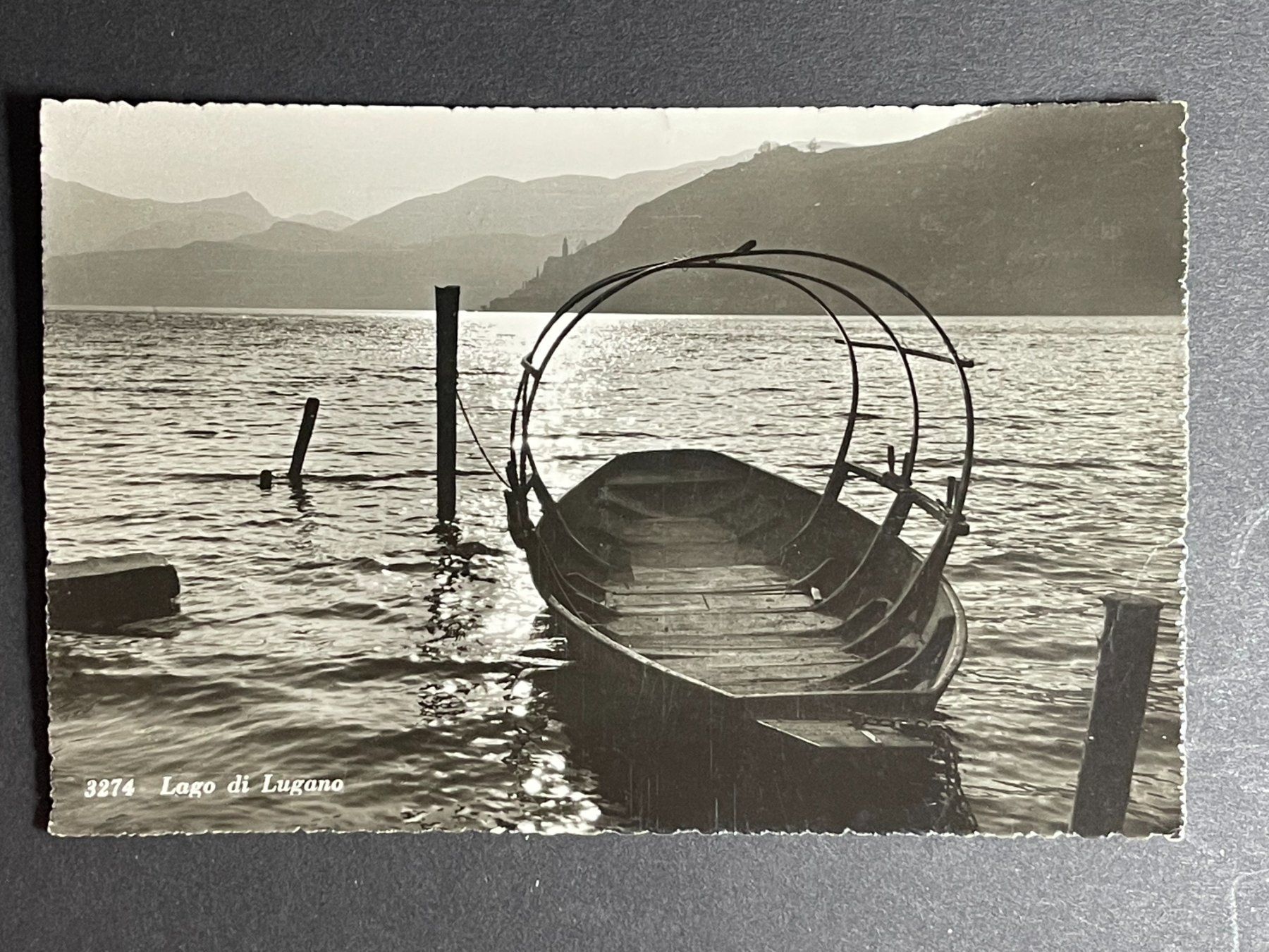 Cartes postales: Lago di Lugano – D'occasion à Steg VS par _vinci_