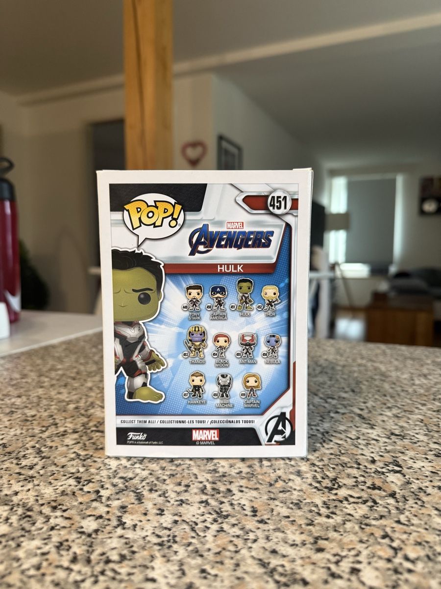 Funko Statuette: Funko Pop Hulk 451 Avengers Figur – Nuovo (secondo la descrizione) da Wädenswil venduto da dom_pz5d 2