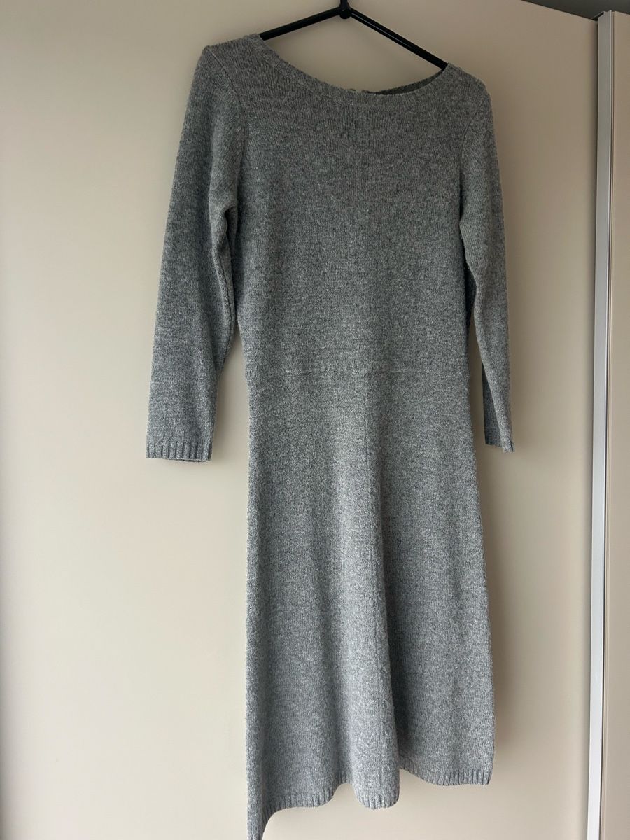 Gant Robes: GANT Strickkleid Grau, Grösse S – D'occasion à Wohlen b. Bern par Beppe99