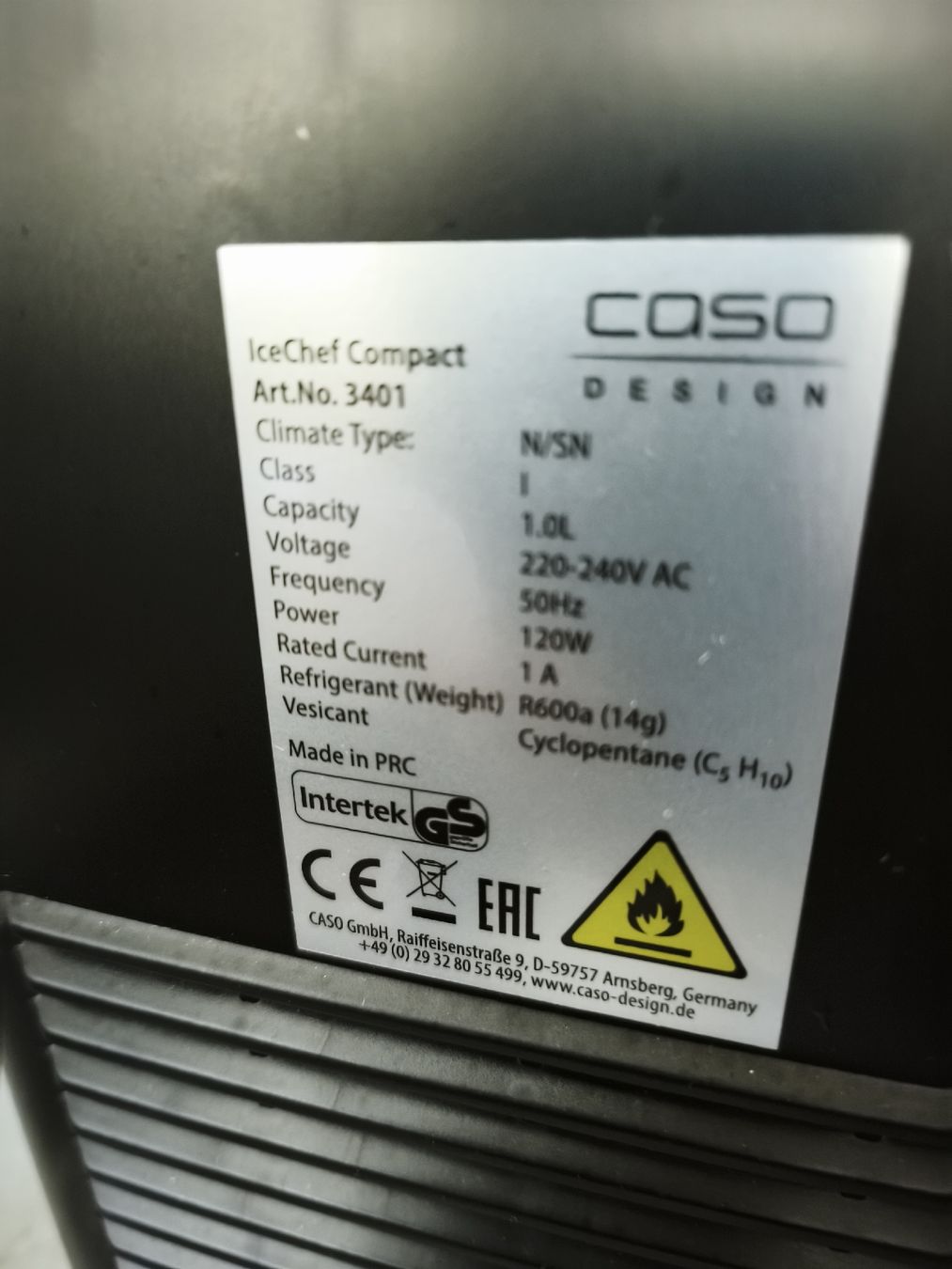 Elettrodomestici da cucina: Eiswürfelmaschine Coso – Nuovo (secondo la descrizione) da Pratteln venduto da mwi_d96j 1