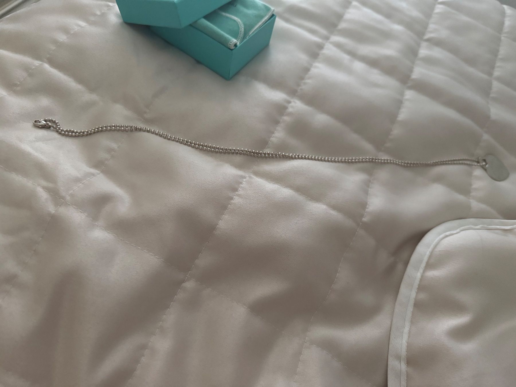 Tiffany & Co. Catenine: Tiffany & Co lange Kette mit große Herz – Usato da Allschwil venduto da Figidindia 2