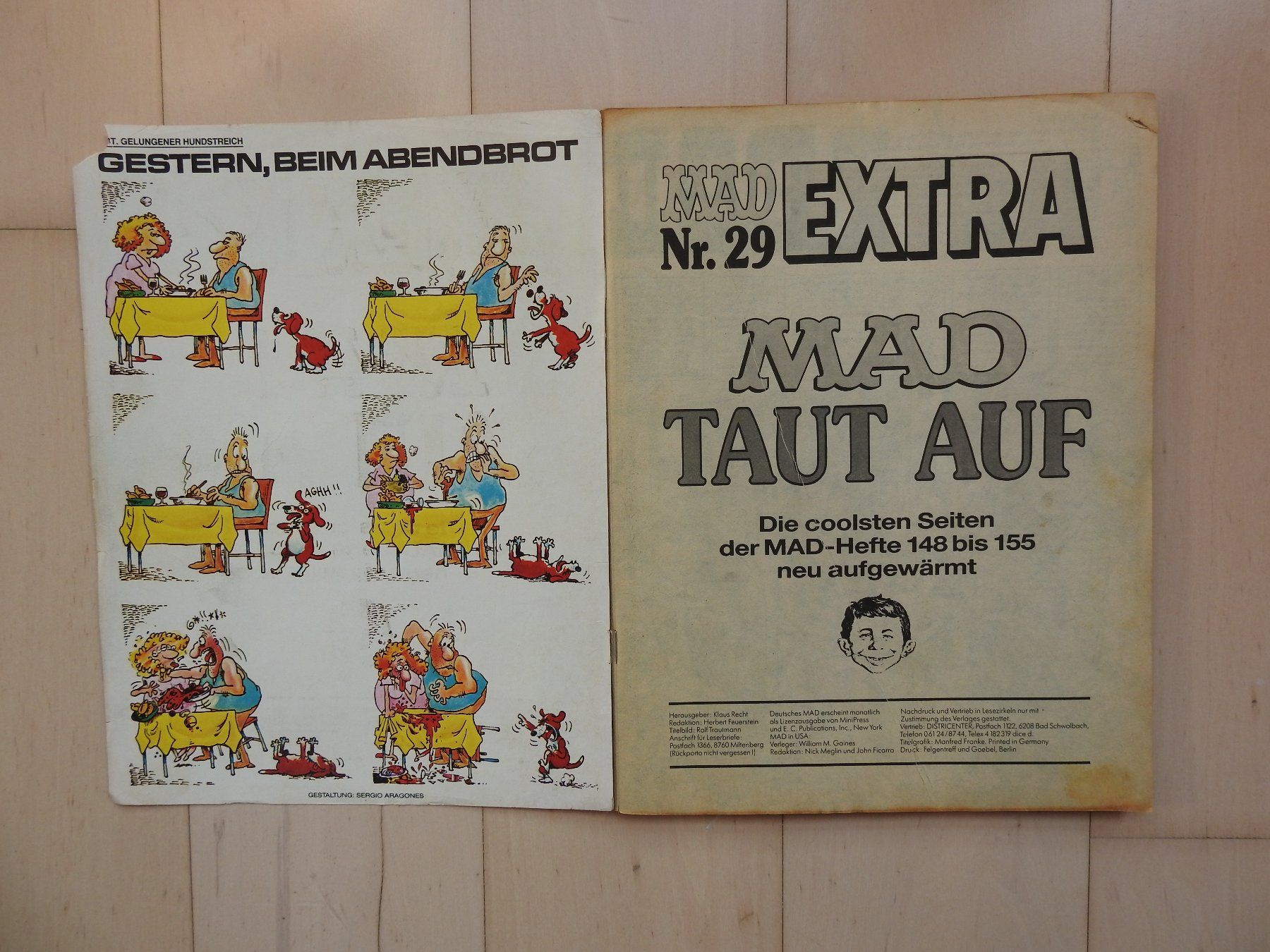 Fumetti: MAD EXTRA Nr. 29 - MAD taut auf! – Usato da Uznach venduto da killroy99 1