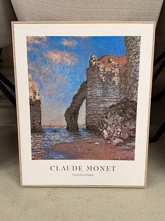 Foto & Immagini: 5 gerahmte Bilder Claude Monet / Van Gogh - Kunstdrucke – Usato da Wängi venduto da inf_2hrj 3
