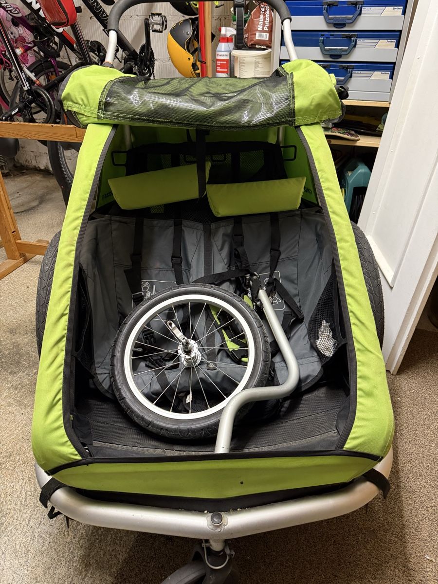 Croozer Kid Vaaya 2 Fahrradanhnger, Top Zustand! (Gebraucht) in Pieterlen  fr CHF 200  nur Abholung auf Ricardo kaufen
