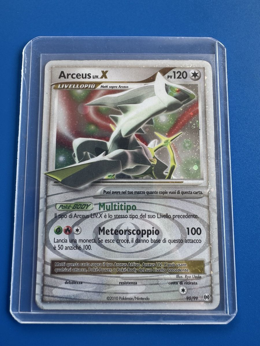 Pokémon Sammelbilder & Trading cards: Arceus lv.X IT 95/99 – Gebraucht aus Bellinzona von Yanpa
