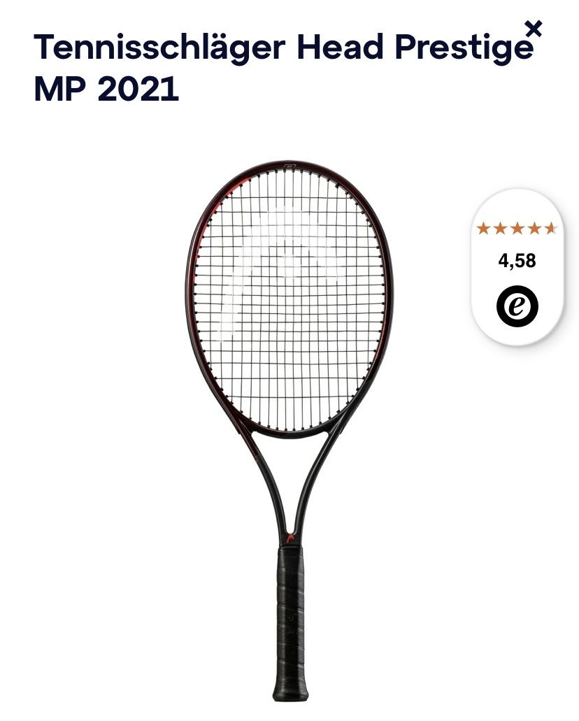 Head Racchette: Tennisschläger HEAD Prestige MP – Usato da Luzern venduto da breil5