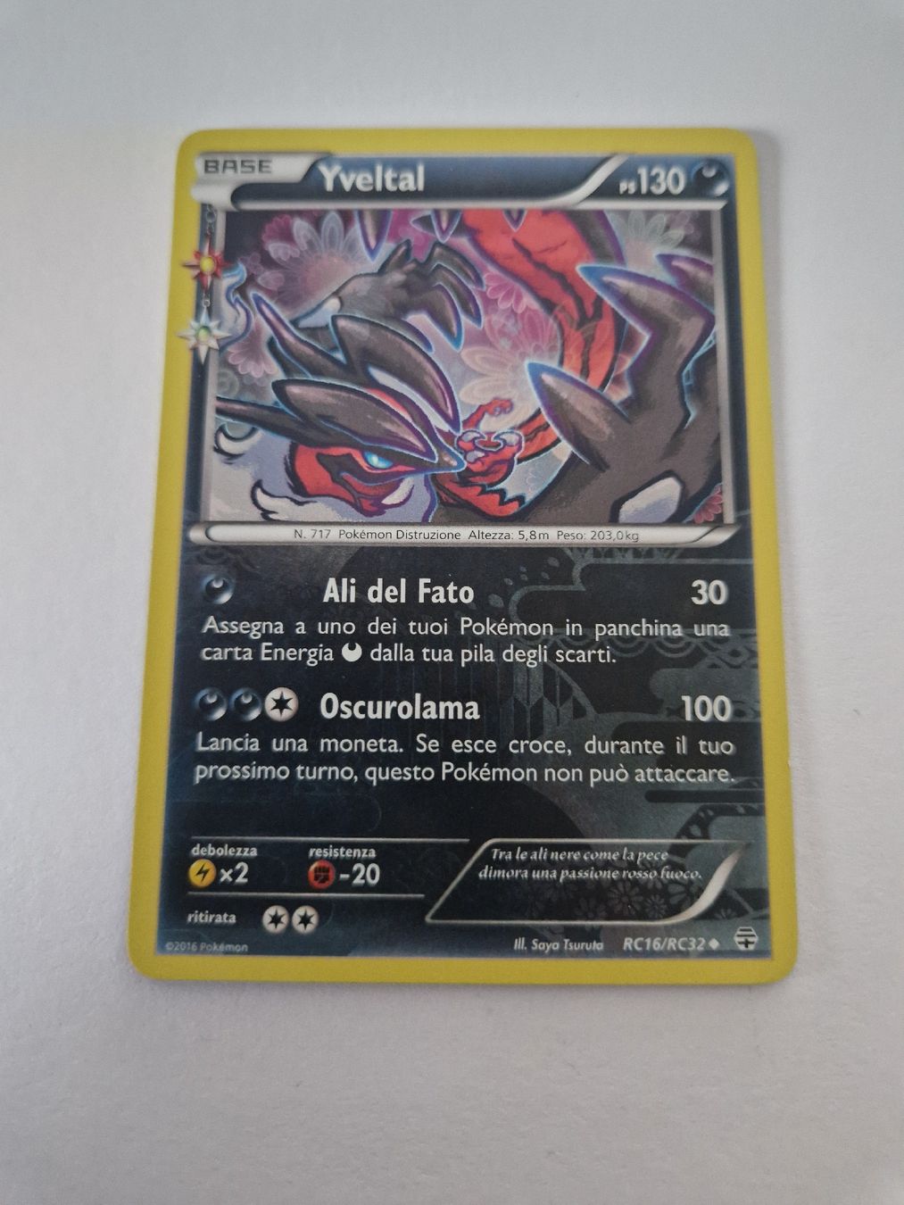Pokémon Carte collezionabili: Yveltal Holo - Generations - ITA  – Usato da Romont FR venduto da raj_sjv9 3