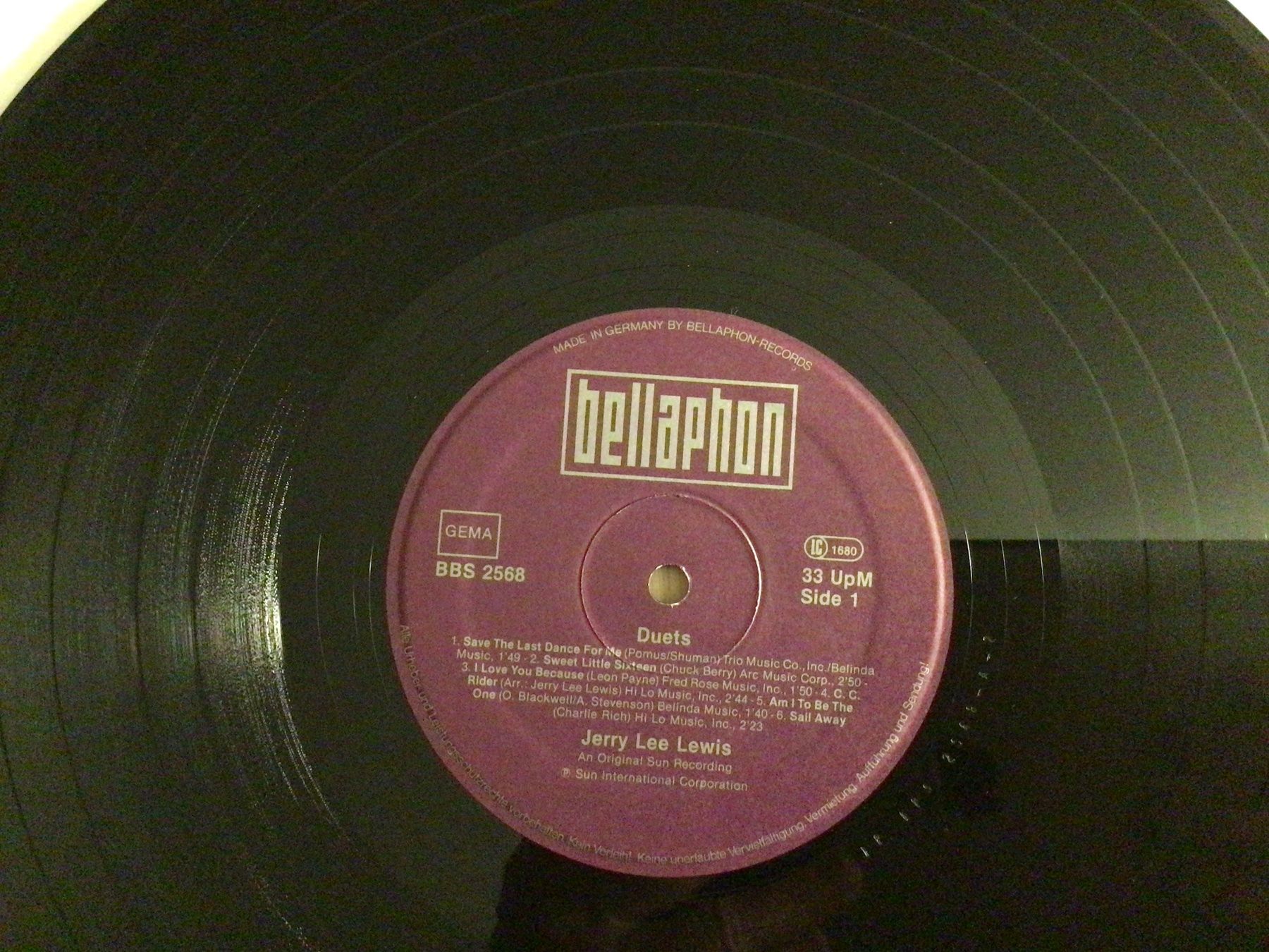 Dischi in vinile: JERRY LEE LEWIS, Duets, LP, 1978 – Usato da Steinach venduto da Quarkie 2