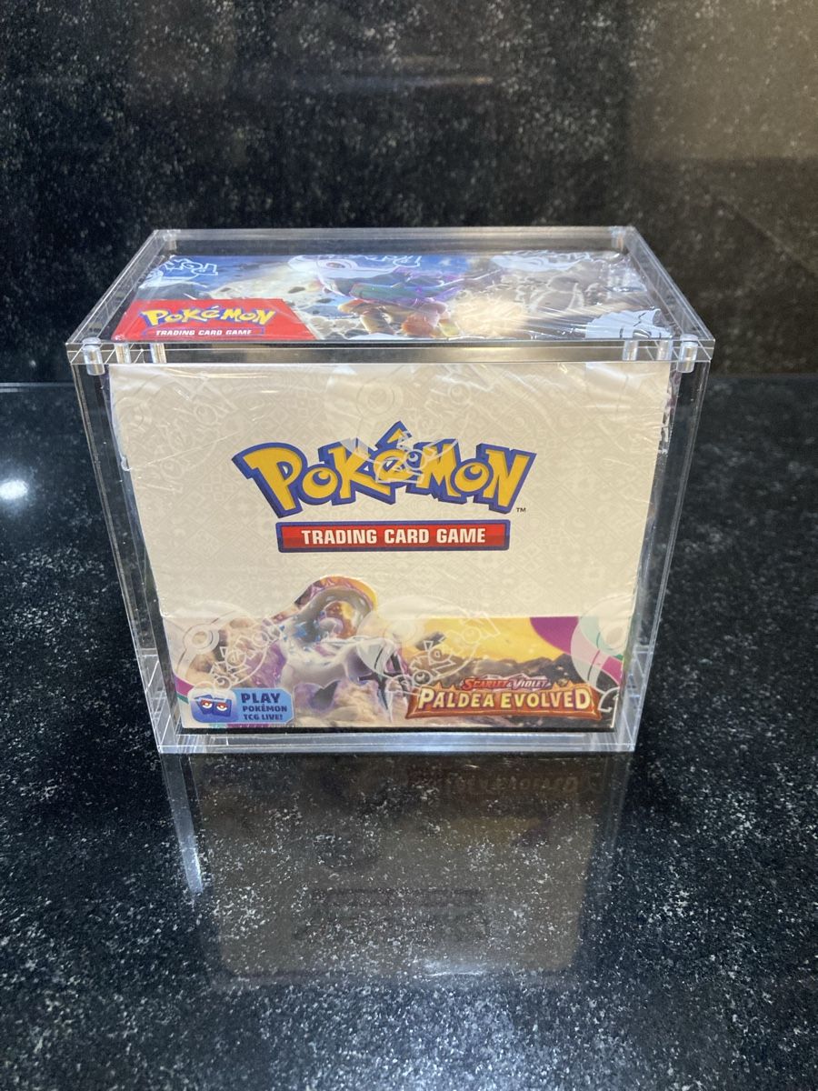 Pokémon Carte collezionabili: Paldea Evolved Display English Sealed + Acryl Case – Nuovo e nell'imballaggio originale da Wohlen AG venduto da Liridon22