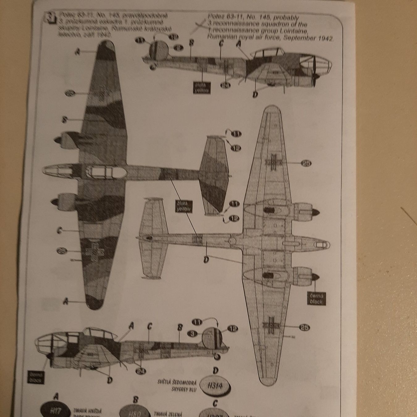Kit di modellismo & Modellini statici: 983 ... Potez P. 63-11 ... Azur 035 – Nuovo (secondo la descrizione) da Bonstetten venduto da Benibanny59 3