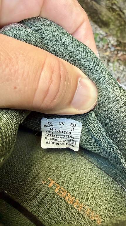 Scarpe per ragazzi: Merrell Wanderschuhe Kinder Gr. 33 – Usato da St. Gallen venduto da Ichwillsbillig 3