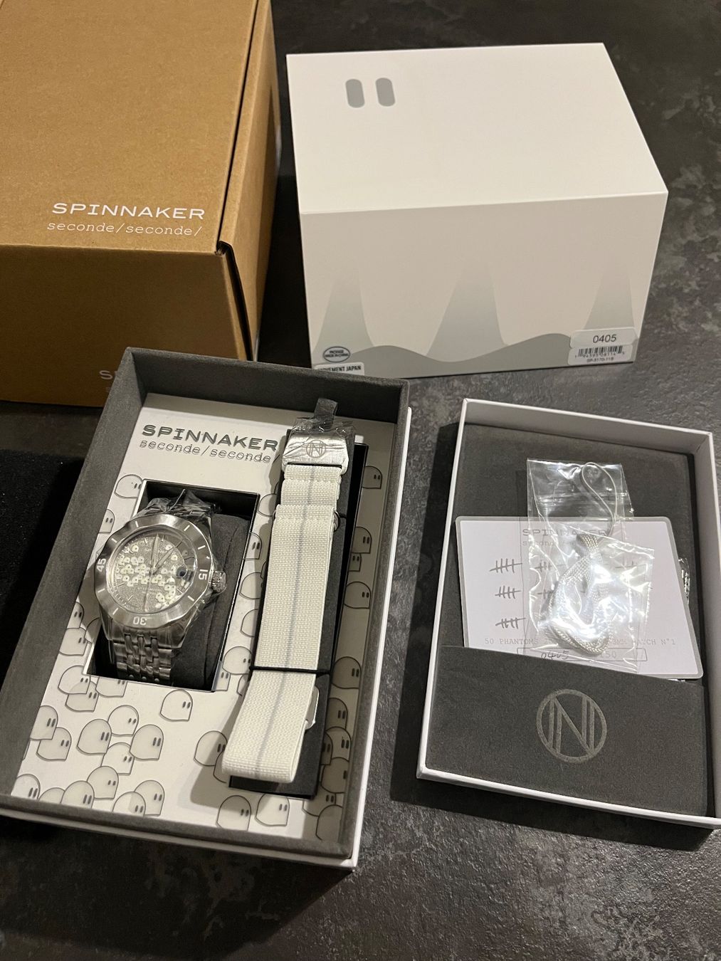 Spinnaker Orologi: Spinnaker second 50 phantoms 1st batch 43mm limited edition – Nuovo e nell'imballaggio originale da Bôle venduto da lau_wc66 1