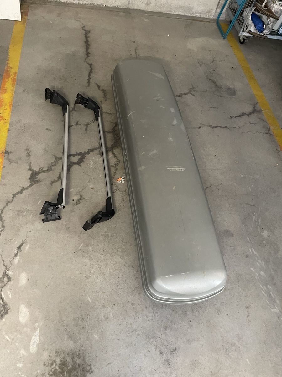 Coffres de toit: Skiträger mit Dachbox – D'occasion à Uitikon Waldegg par log_myb8