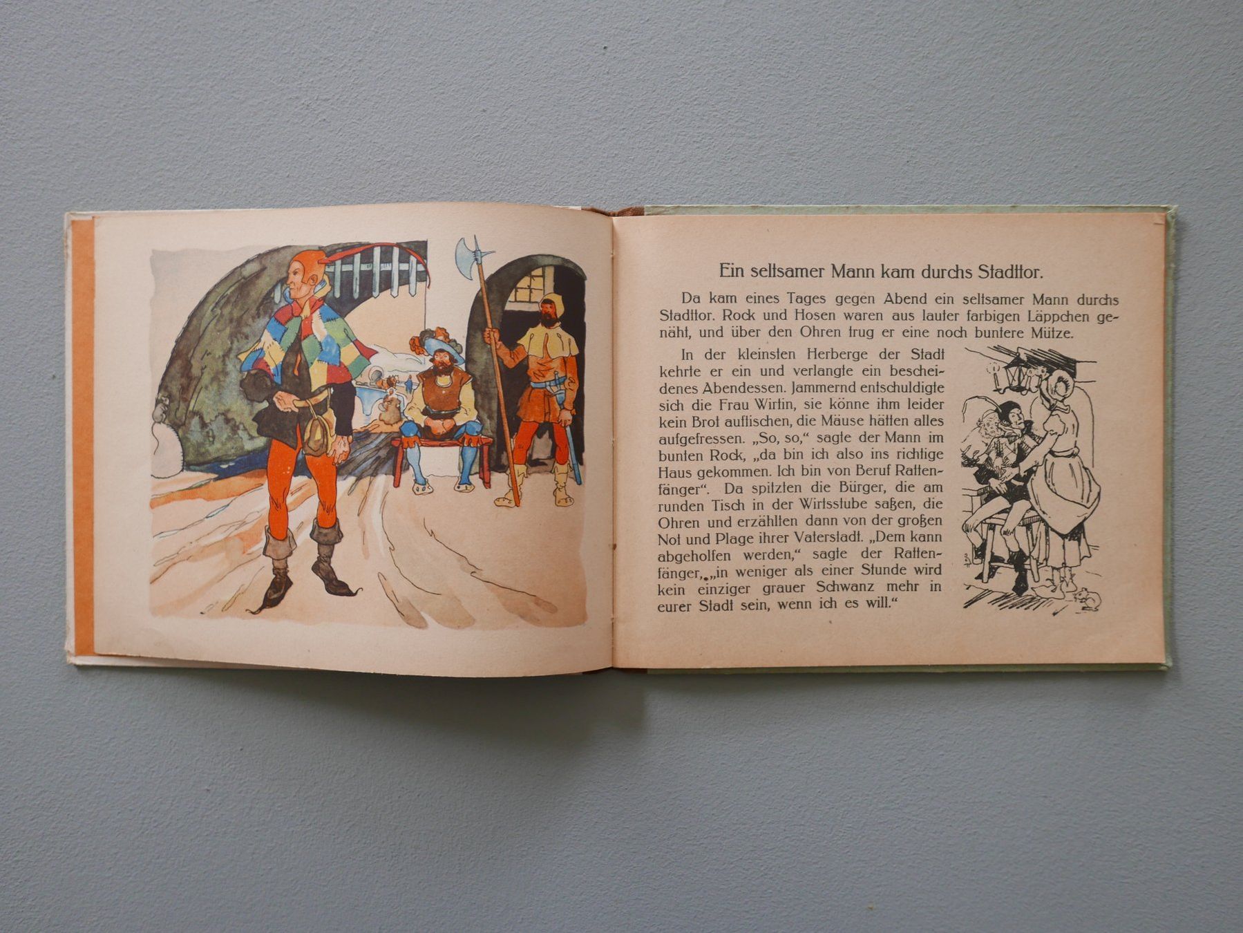 Libri: KINDERBUCH DER RATTENFÄNGER VON HAMELN 1948 – Usato da Balgach venduto da Zwischenraum 4