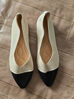 ​😍 Knit-Ballerinas / Flats - 41 - Two-Tone-Look