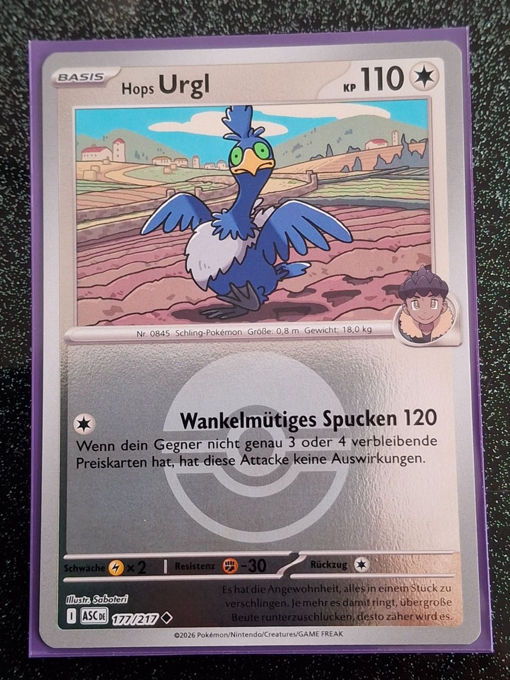 Pokémon Cartes à collectionner: Erhabene Helden / Hops Urgl 177/217 – Neuf (Voir description) à Zug par Vorphalak
