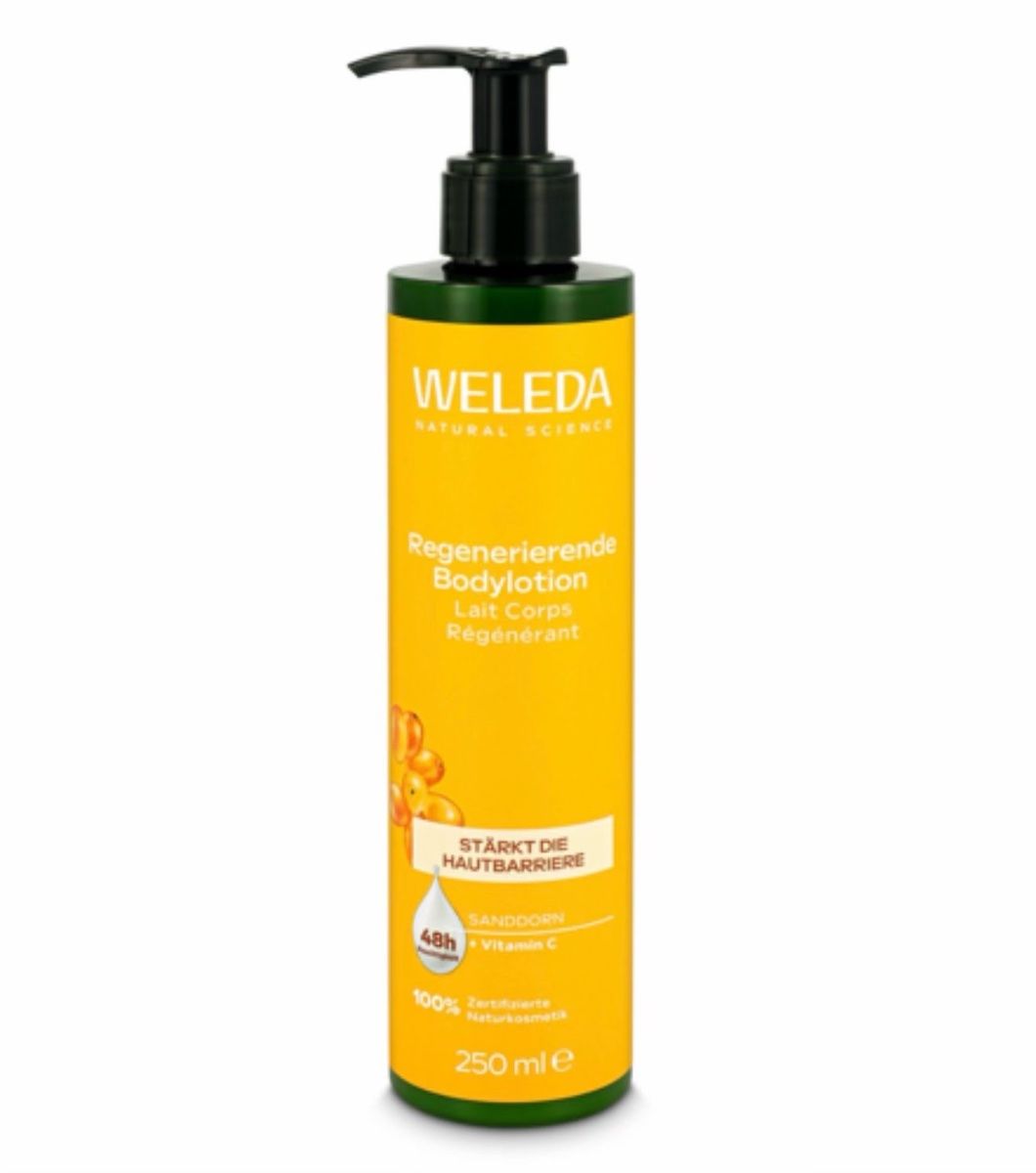 Weleda Feuchtigkeitspflege: Weleda reg. Bodylotion Argousier 250 ml – Neu (gemäss Beschreibung) aus Montreux von Ausoni 1