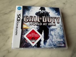 CALL OF DUTY WORLD AT WAR SPIEL FÜR NINTENDO DS ORIGINALHÜLL
