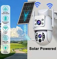 Neue Solar Full-HD Sicherheits-Überwachungskamera (Weiss)
