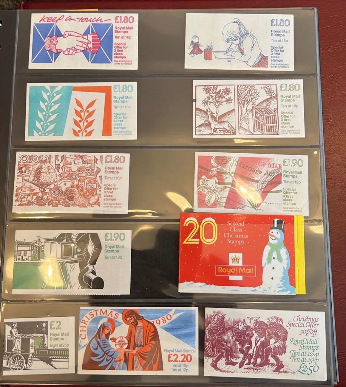 Tutti i francobolli: Grosse Sammlung GB Markenhefte, Nominalwert ca. CHF 920.- – Usato da Münchenbuchsee venduto da dani1113 6