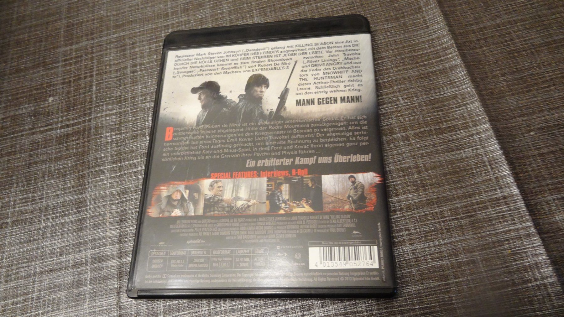 Tutti i DVDs: Killing Season BLU-RAY – Usato da Olten venduto da Disc-Verkauf 2