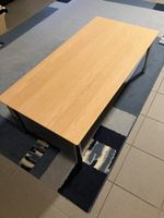Couchtisch Holz Metallbeine gebrauchter Zustand
