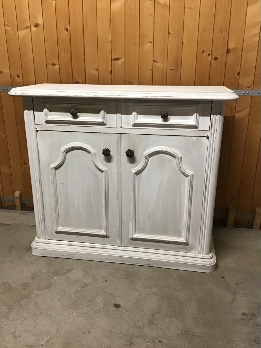 Commodes: Kommode Shabby chic weiss – D'occasion à Schupfart par Resi66